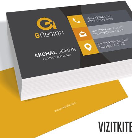 Визитка 00363