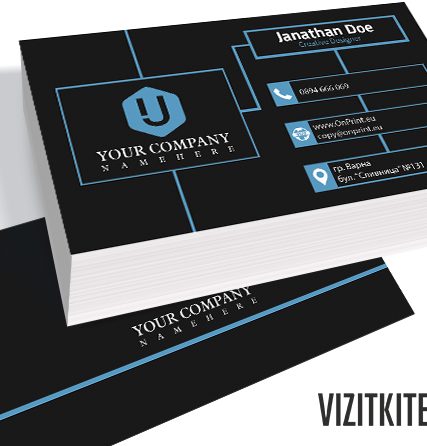 Визитка 00478